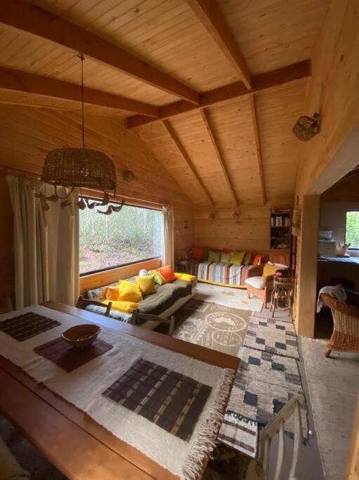 Cabana Bosque Viejo Villa Las Trancas Eksteriør billede