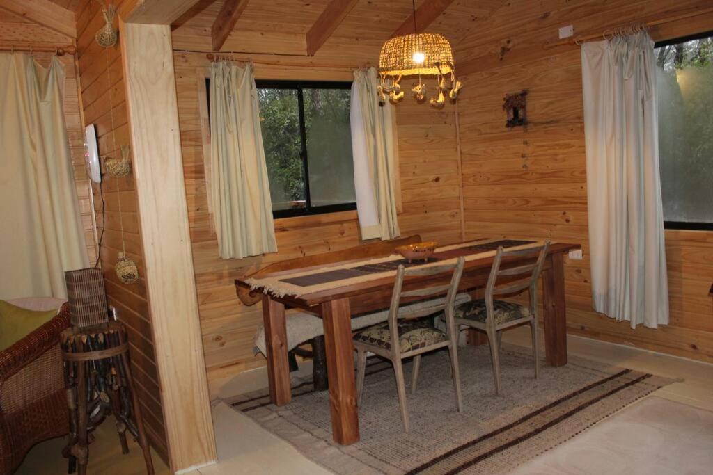 Cabana Bosque Viejo Villa Las Trancas Eksteriør billede